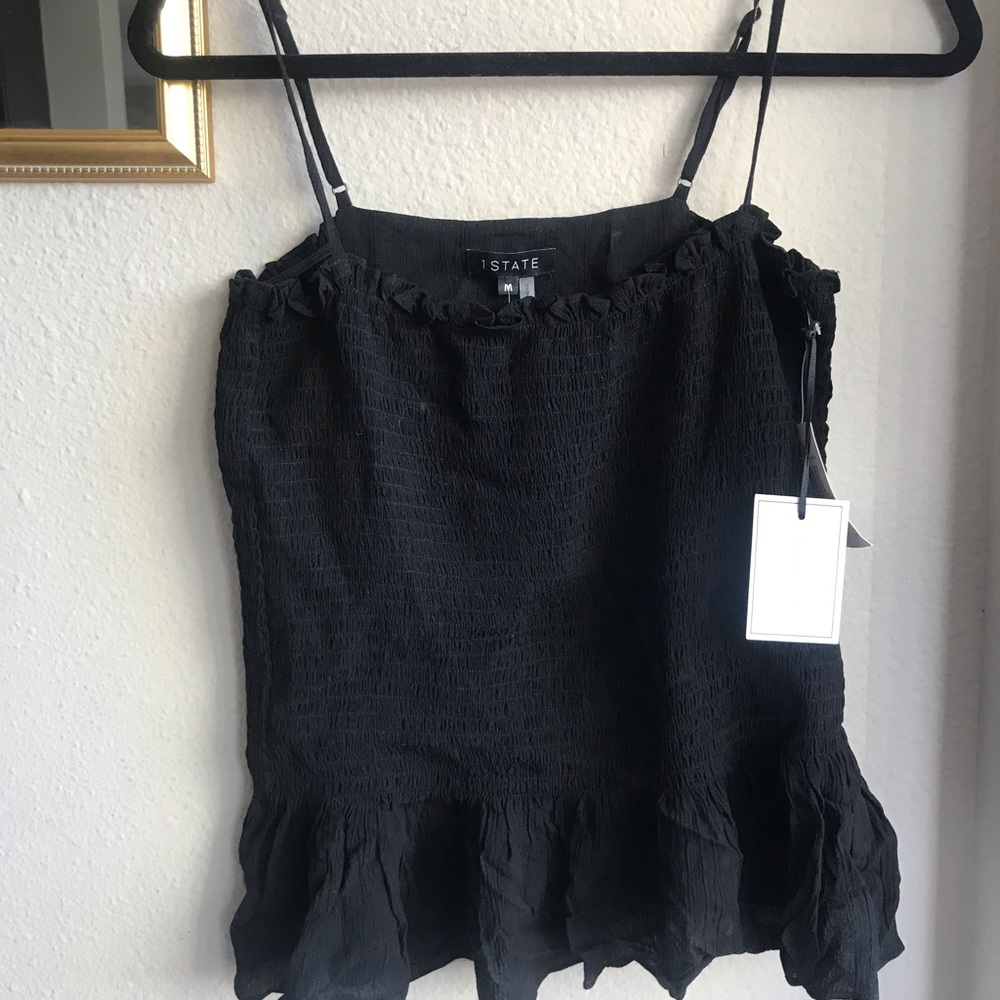 Cute black tank NEVER WORN
